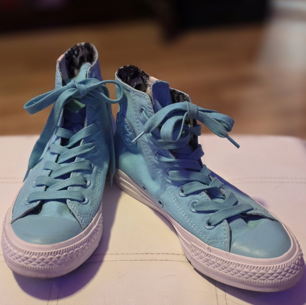 Converse Chuck Taylor Blue Radiance Wiz Khalifa High-Tops Sneakers Size 6 - Picture 2 of 14